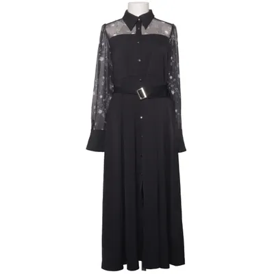 Skjortekjole (Sort) fra Hare Elastan, Polyester