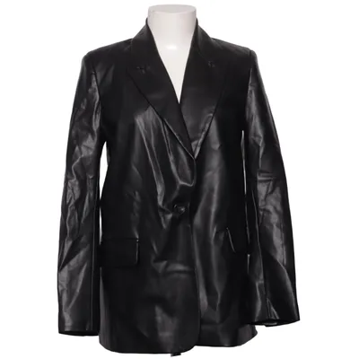 Blazer (Black) from Dilvin Woman Polyester, Polyurethane