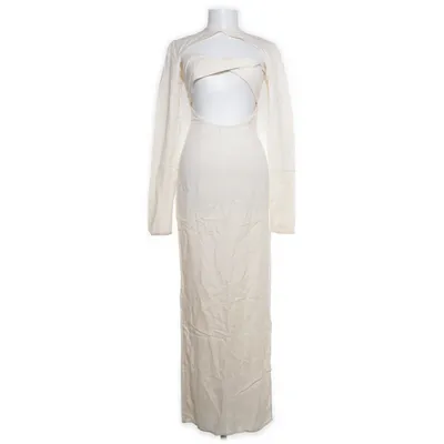 Maxi jurk (Beige) van Lioness Linnen, Viscose
