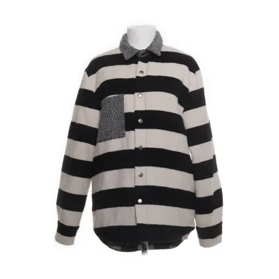 Overshirt (Beige, Black) from 10 Days Polyester, Wool
