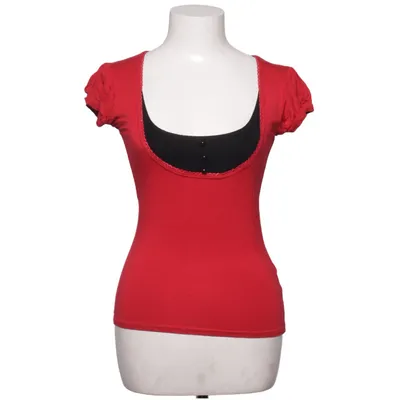 Top (Red, Black) from Bay Elastane, Viscose