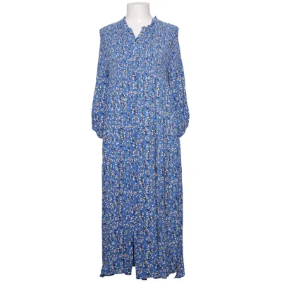 Maxi dress (Blue, Multicolored) from Senes Cotton