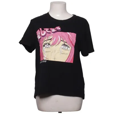 T-shirt (Schwarz, Mehrfarbig) von New Yorker Baumwolle