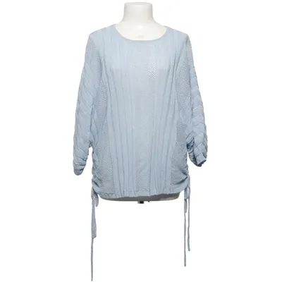 Trui (Blauw, Zilver) van Beauty Women Metallvezel, Polyamide, Viscose