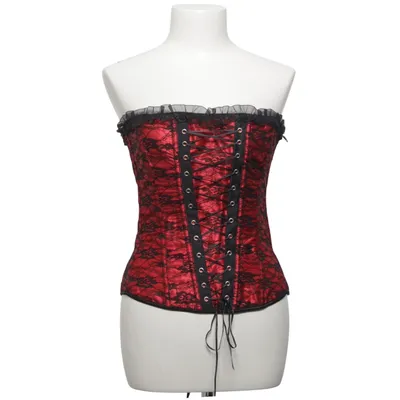 Korset (Rood, Zwart) Elastaan, Polyester
