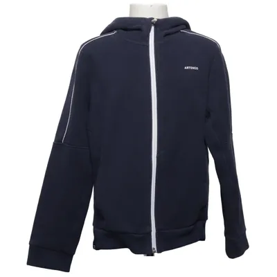 Capuchon sweater (Blauw, Wit) van Artengo