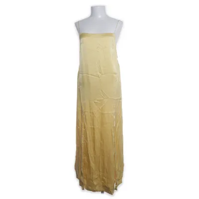 Kleid (Gelb) von H&M Trend Seide, Viskose