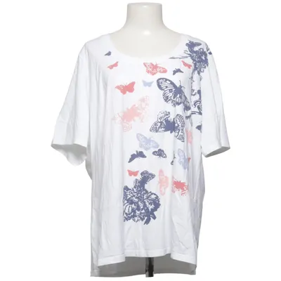 T-shirt (White, Blue, Red) from Ellos Plus Collection Cotton, Elastane