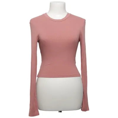Långärmad t-shirt (Rosa) från Misslisibell x NA-KD Elastan, Viskos