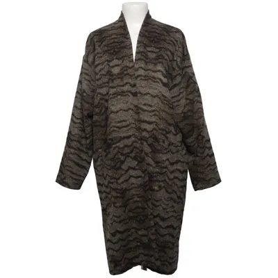 Cardigan (Bruin, Zwart) van Karmamia Polyester, Wol