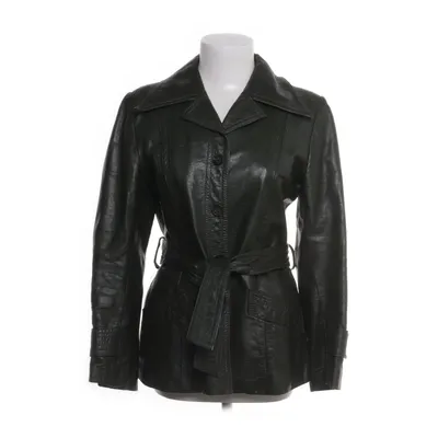 Leren blazer (Groen) van Jofama Leer