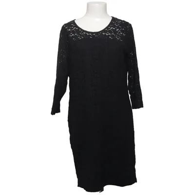 Robe (Noir) de H&M+ Élasthane, Polyamide, Polyester
