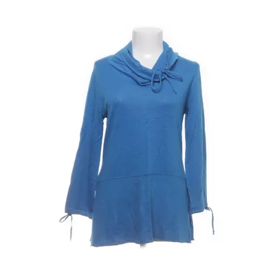 Turtleneck (Blue) from K & US Elastane, Linen