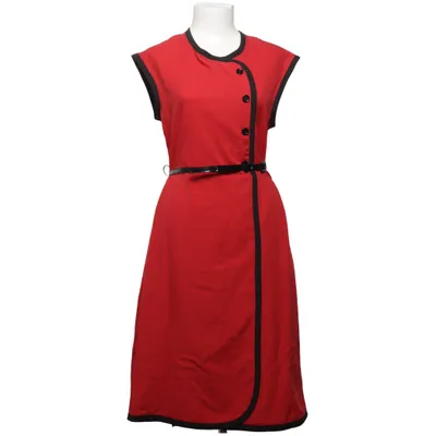 Klänning (Röd, Svart) från Rock Steady Polyester
