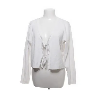 Cardigan cache-cœur (Blanc) de Saint Tropez Polyamide, Viscose