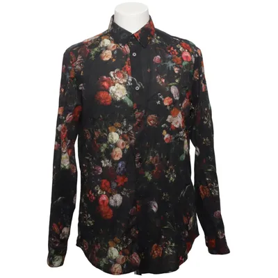 Chemise (Noir, Multicolore) de H&M Lyocell, Coton