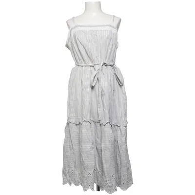 Kleid (Grau, Weiß) von Newbie by KappAhl Baumwolle