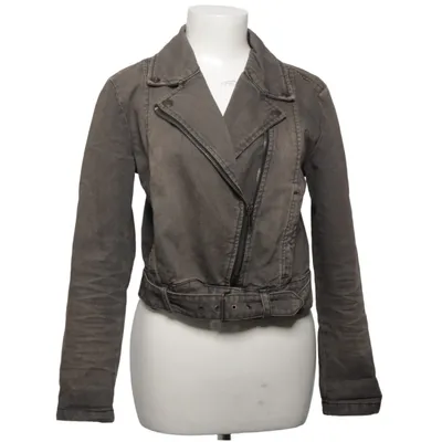 Biker jacket (Brown) from Monki Cotton