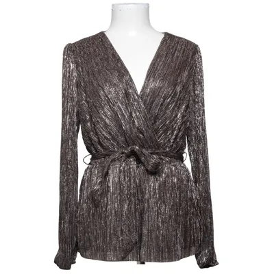 Peplumtopp (Brun, Silverfärgad) från Joseph Ribkoff Elastan, Polyester