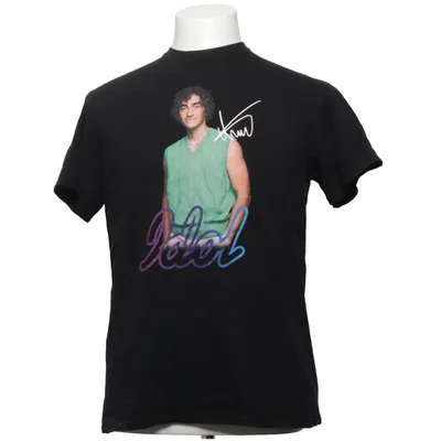 T-shirt (Zwart, Meerkleurig) van Idol Katoen