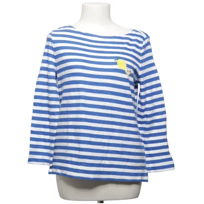 Långärmad t-shirt (Blå, Vit) från Loft Bomull