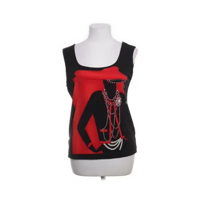 Tank Top (Red, Black) from Eli & Irene Elastane, Polyester