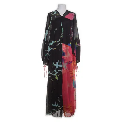 Maxi jurk (Zwart, Meerkleurig) van H&M Studio Polyester