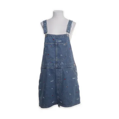 Hängselklänning (Blå, Flerfärgad) från Tommy Hilfiger Jeans Bomull