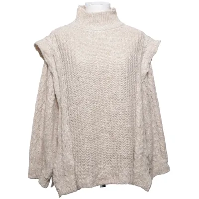 Turtleneck (Beige) from Soaked Acrylic, Cotton, Polyamide, Polyester, Wool