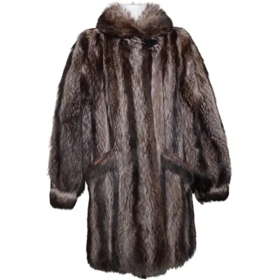 Manteau en fourrure (Marron) de Rieger Fourrure