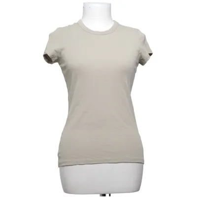 T-shirt (Fine Rib Tee) van Filippa K Katoen, Elastaan