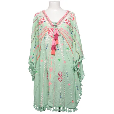 Kaftan (Green, Multicolored) from Tarifa Soul Cotton