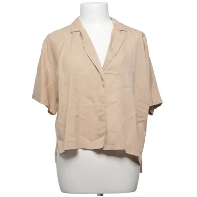 Korte mouwen shirt (Beige) van Comma Lyocell