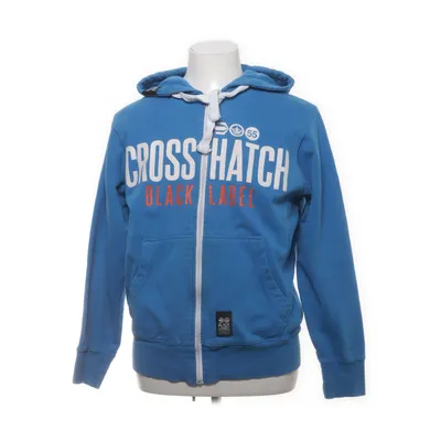 Sweat à capuche (Bleu) de Crosshatch Coton, Polyester
