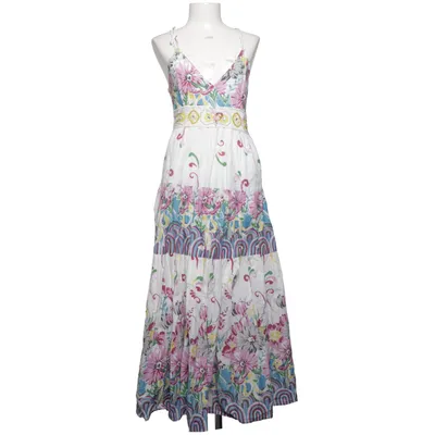 Maxikleid (Weiß, Mehrfarbig) von SC Fashion Baumwolle