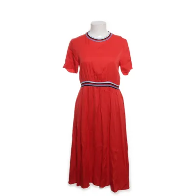 Jurk (Rood, Meerkleurig) van Hallhuber Viscose