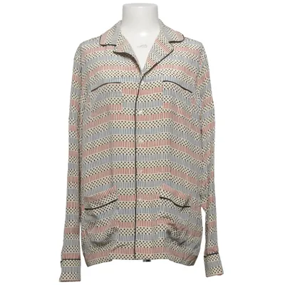 Pyjamahemd (Beige, Blau, Mehrfarbig) von Marni at H&M Seide
