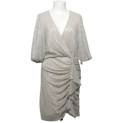 Robe de cocktail (Argent) de Forever New Élasthane, Fibre métallique, Polyester