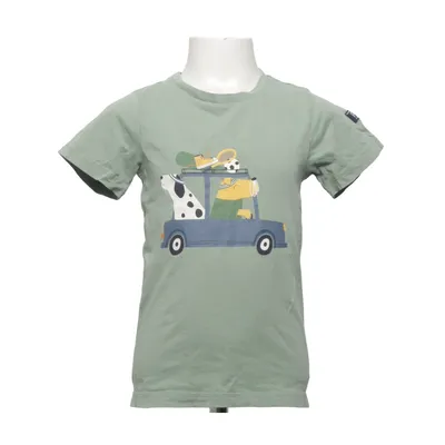 T-shirt (Green) from Polarn O. Pyret Organic cotton