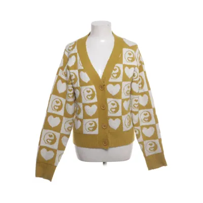 Kofta (Vit, Grön) från Violet Romance Akryl, Elastan, Polyamid