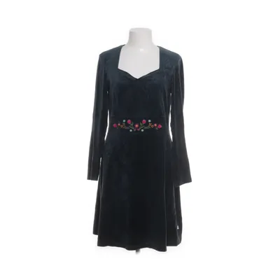 Dress (Green, Multicolored) from Blutsgeschwister Cotton, Polyester