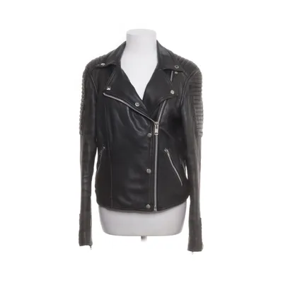 Bikerjacka (Svart) från Samsøe & Samsøe Polyester, Skinn