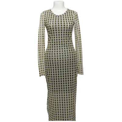 Robe (Jaune, Noir, Blanc) de Baum Und Pferdgarten Élasthane, Polyester recyclé