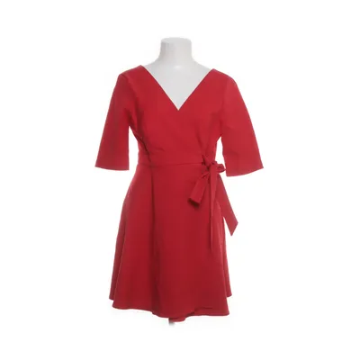 Wikkeljurk (Rood) van Zara Trafaluc Collection Katoen, Elastaan, Polyester