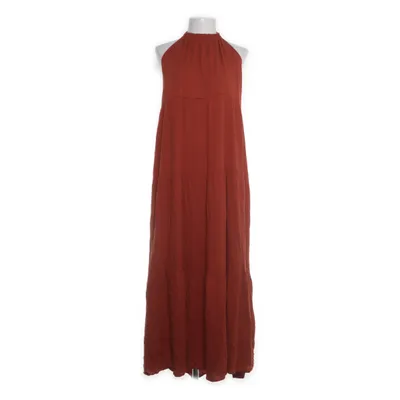 Halterneckklänning (Orange) från Pull & Bear Bomull, Viskos