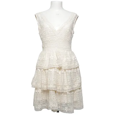 Klänning (Vit) från Lily Mcbee Elastan, Polyester