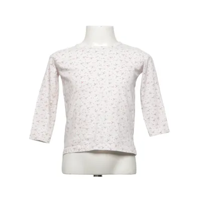 Långärmad t-shirt (Vit, Rosa) från Petter & Kajsa Bomull