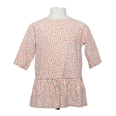Klänning (Beige, Röd) från Arket Bomull, Elastan