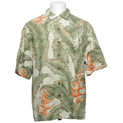 Korte mouwen shirt (Groen, Oranje, Wit, Bruin) van Jamaica Jaxx Zijde