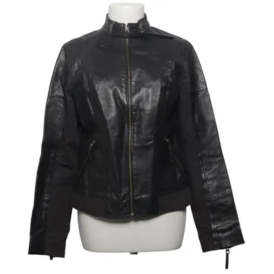 Veste (Noir) de Sandwich Acétate, Coton